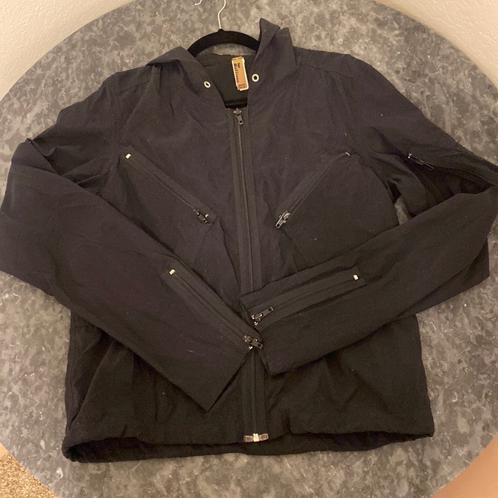 John Galliano Black Zip Up Jacket